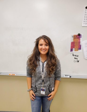 One of our newest Rockets, Ms. Pomajzl!