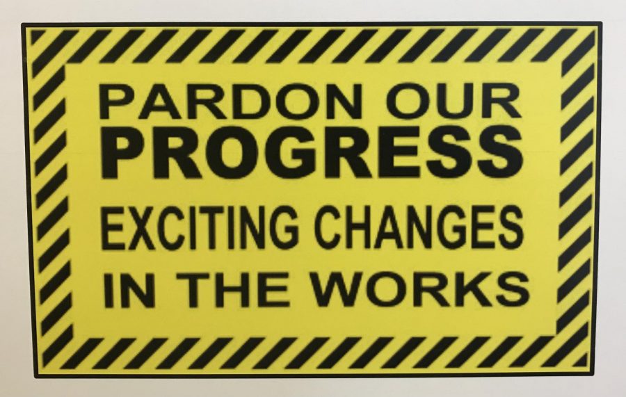 Pardon our Progress